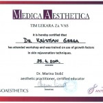 Gerga Kristian - Plazma lifting sertifikat