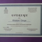 Dr Kristian Gerga - Diplome, sertifikati